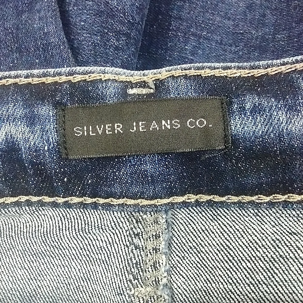 Silver Jeans Men's Gordie Size 38x31 Loose Straight Leg Med Wash Blue Denim - Picture 8 of 11